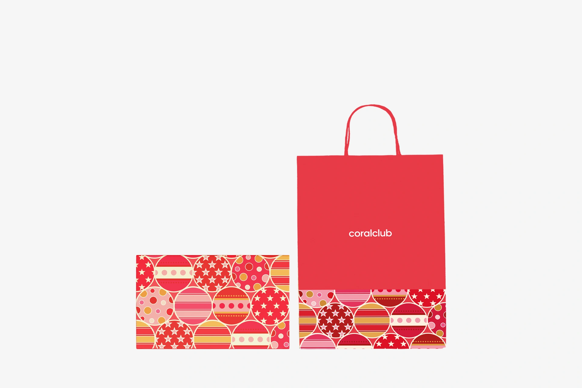 Christmas gift box + bag 